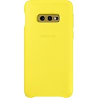 Samsung kožený kryt EF-VG970LY pre Galaxy S10e, žlté