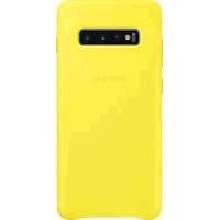 Samsung kožený kryt EF-VG975LY pre Galaxy S10+, žlté