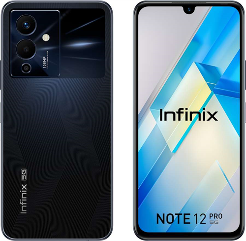 Infinix Note 12 PRO 5G 8+128GB Čierna