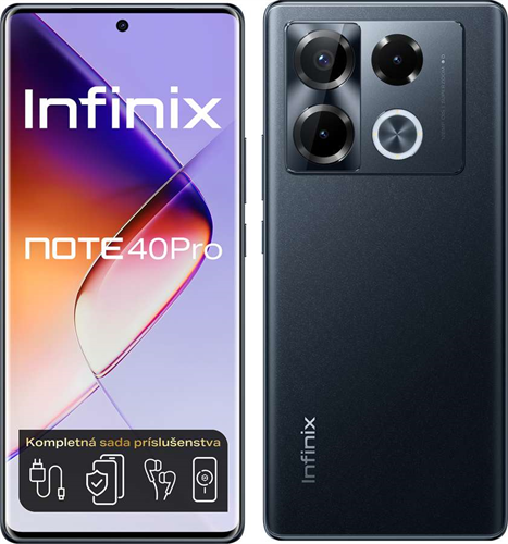 Infinix Note 40 PRO 12+256 Obsidian Black