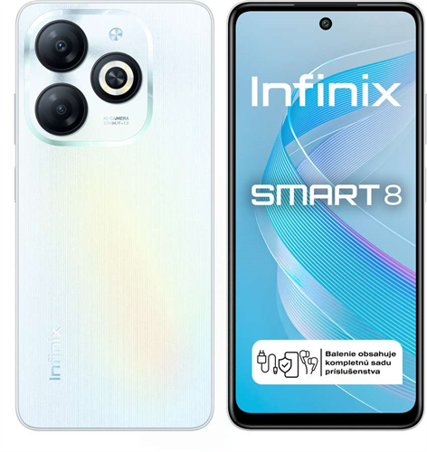 Infinix Smart 8 3+64 Galaxy White