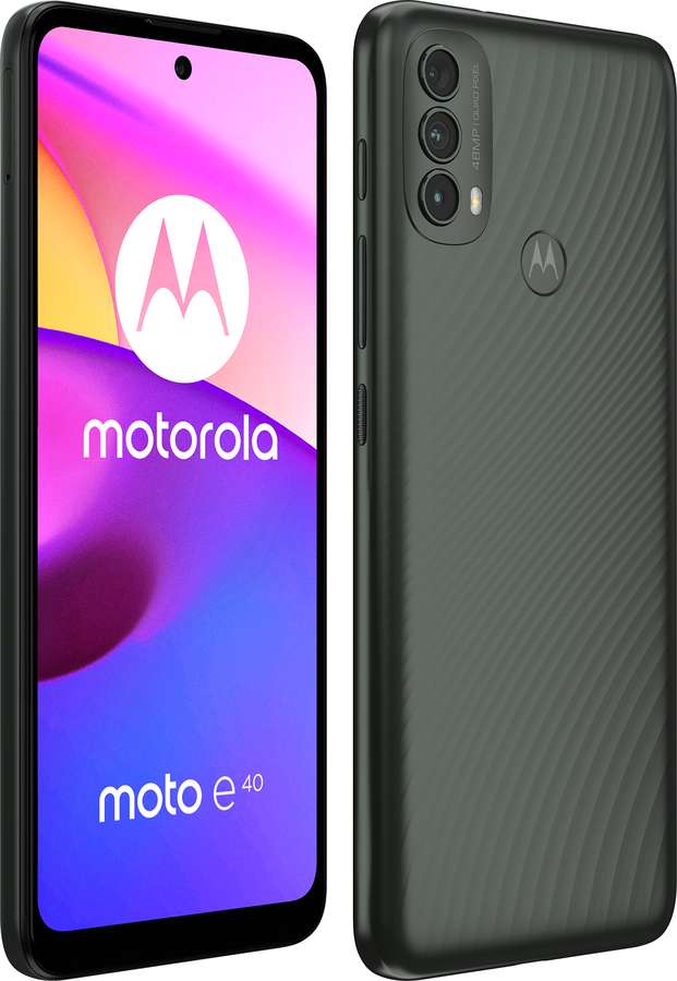 Motorola Moto E40 48Mpx Čierna
