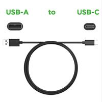 Motorola USB-A / USB-C Datový Kabel 2m Black 