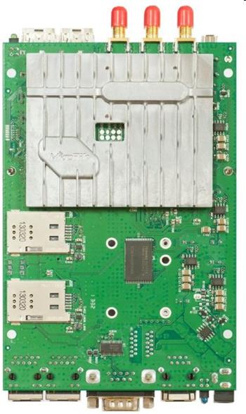 RouterBOARD 953GS-5HnT-RP with 720MHz CPU, 128MB RAM, 3xGigabit LAN, 2xSFP cages, built-in 5Ghz 802.11a/n 3x3 three chain wireless