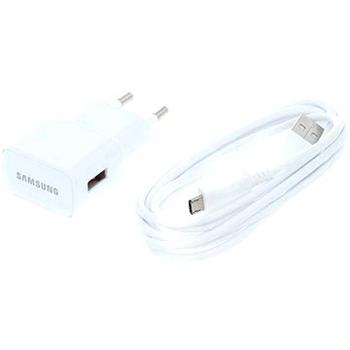 Samsung cestovná nabíjačka EP-TA12EB, micro USB, Biela