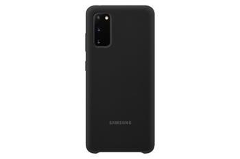 Samsung EF-PG980TB Silicone Cover pre Galaxy S20, čierne