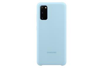 Samsung EF-PG980TL Silicone Cover pre Galaxy S20, modré