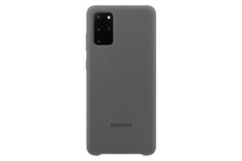 Samsung EF-PG985TJ Silicone Cover pre Galaxy S20+, šedé