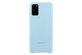 Samsung EF-PG985TL Silicone Cover pre Galaxy S20+, modré