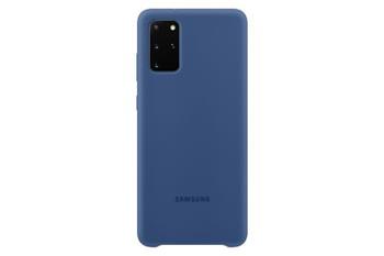 Samsung EF-PG985TN Silicone Cover pre Galaxy S20+, modré