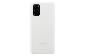 Samsung EF-PG985TW Silicone Cover pre Galaxy S20+, biely