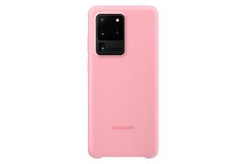 Samsung EF-PG988TP Silicone Cover pre Galaxy S20 Ultra, ružové