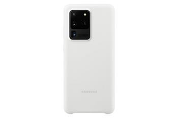 Samsung EF-PG988TW Silicone Cover pre Galaxy S20 Ultra, biely