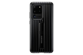 Samsung EF-RG988CB Protective Standing Cover pre Galaxy S20 Ultra, čierne