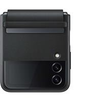 Samsung EF-VF721LBEGWW flipové koženné púzdro pre Flip 4, čierny