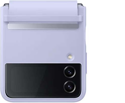 Samsung EF-VF721LLEGWW flipové koženné púzdro pre Flip 4, ružovofialova