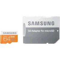 Samsung  EVO micro SDXC 64GB, Class10, 48MB/s, s SD adaptérom