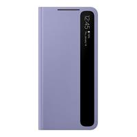 Samsung flipové puzdro Clear View EF-ZG991CVE pre S21, fialové