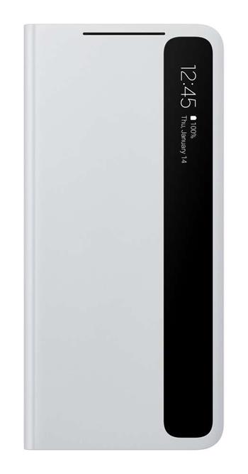 Samsung flipové puzdro Clear View EF-ZG998CJE pre S21Ultra, šedé