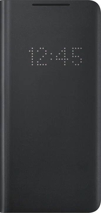 Samsung flipové puzdro LeD View EF-NG998PBE pre S21Ultra, čierne