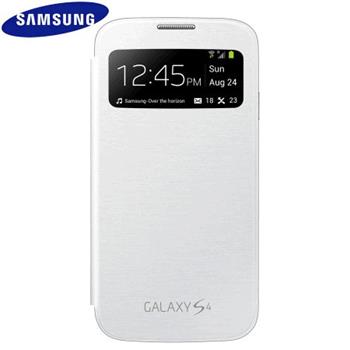 Samsung flipové púzdro s oknom EF-CI950BB pre Galaxy S IV (i9505), čierna