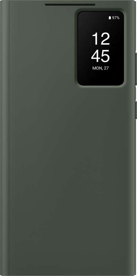 Samsung flipové puzdro smart View EF-ZS918C pre Galaxy S23 Ultra, khaki