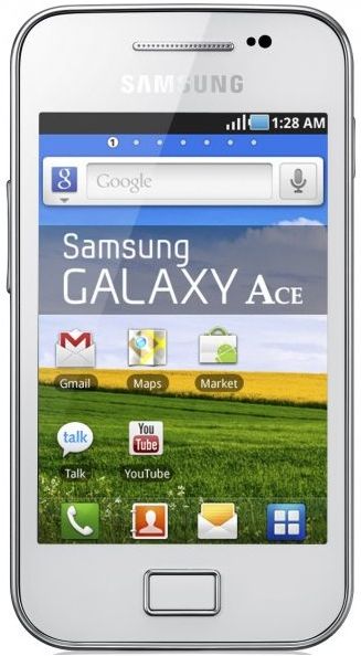 Samsung Galaxy Ace Biely