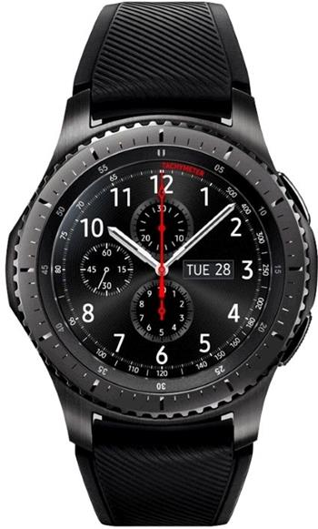 Samsung hodinky GearS3 FRONTIER SM-R760, Čierna