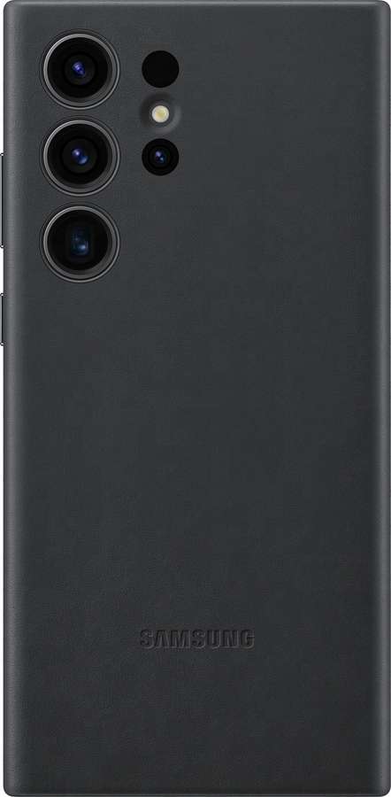 Samsung koženný zadný kryt EF-VS918L pre Galaxy S23 Ultra, čierny