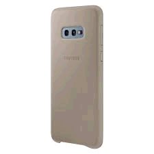 Samsung kožený kryt EF-VG970LJ pre Galaxy S10e, šedé