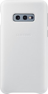Samsung kožený kryt EF-VG970LW pre Galaxy S10e, biely