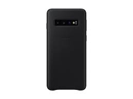 Samsung kožený kryt EF-VG973LB pre Galaxy S10, čierny