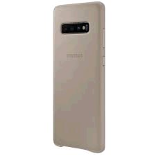 Samsung kožený kryt EF-VG975LJ pre Galaxy S10+, šedé