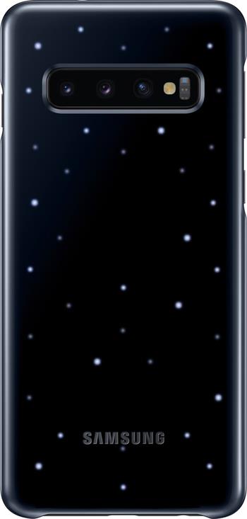 Samsung LED zadný kryt EF-KG975CB pre Galaxy S10+, čierne