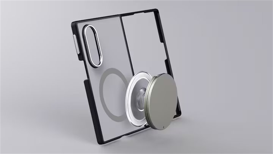 Samsung Mirror Magnet Case (Mirror) pre GALAXY Z Fold8 GP-FPF971HIDSW; Silver