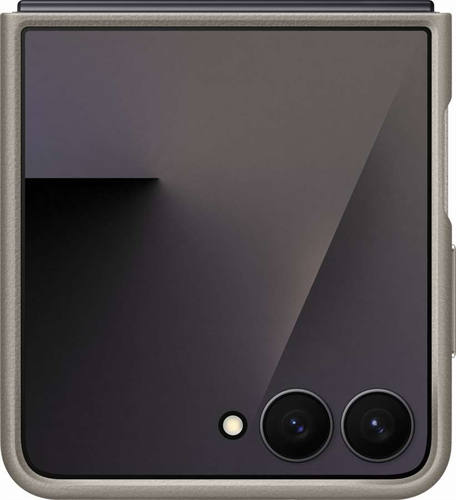 Samsung Ochranný kryt z vegánskej kože pre Flip7 taupe