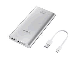 Samsung powerbanka 10,000 mAh s USB-C EB-P1100CS, šedá DARČEK