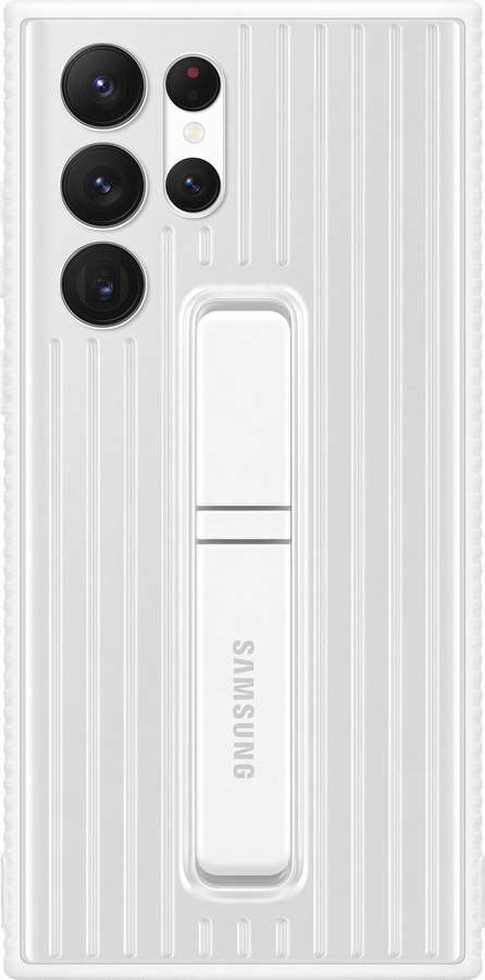 Samsung Protective Standing Cover EF-RS908CW pre Galaxy S22 Ultra, biele