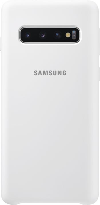 Samsung Silicone Cover EF-PG973TW pre Galaxy S10, biele