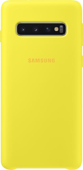 Samsung Silicone Cover EF-PG973TY pre Galaxy S10, žlté