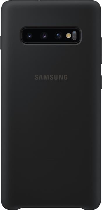Samsung Silicone Cover EF-PG975TB pre Galaxy S10+, čierne