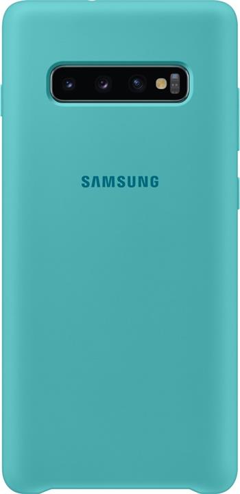 Samsung Silicone Cover EF-PG975TG pre Galaxy S10+, zelené