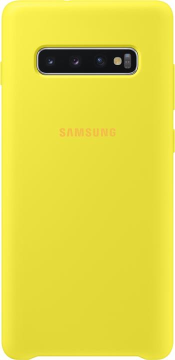 Samsung Silicone Cover EF-PG975TY pre Galaxy S10+, žlté