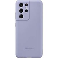 Samsung silikónový zadný kryt EF-PG998TVE pre S21Ultra, fialové