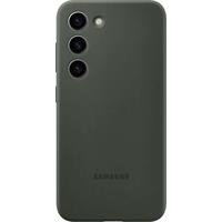 Samsung silikónový zadný kryt  EF-PS911T pre Galaxy S23,  khaki