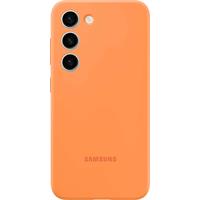 Samsung silikónový zadný kryt  EF-PS911T pre Galaxy S23,  oranžový