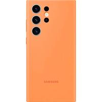 Samsung silikónový zadný kryt  EF-PS918T pre Galaxy S23 Ultra,  oranžový