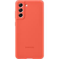 Samsung silikónový zadný kryt pre S21 FE, červený