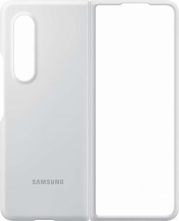 Samsung silikónový zadný kryt pre Z Fold3, biely