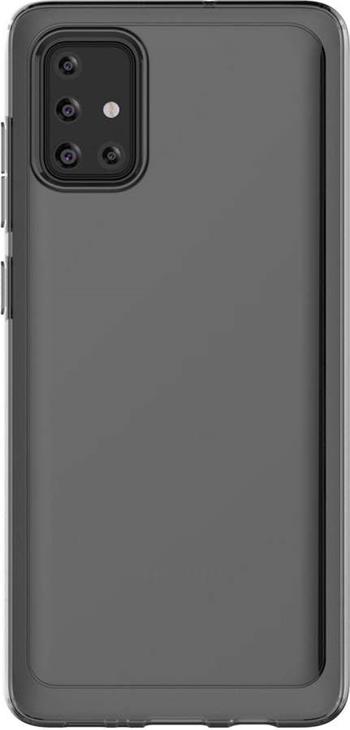 Samsung zadný polopriehladný kryt GP-FPA515KD pre Galaxy A51 čierny